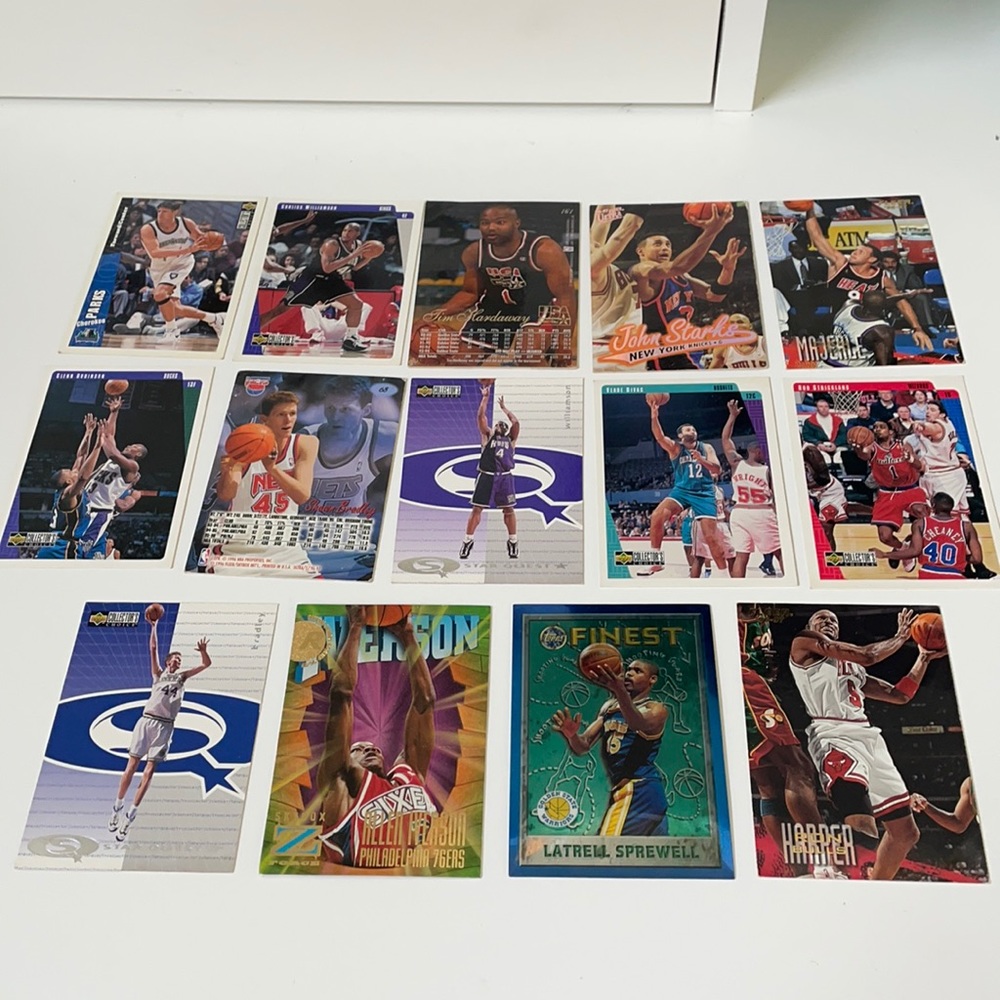 Assorted basketball cards Allen Iverson (lot,14)